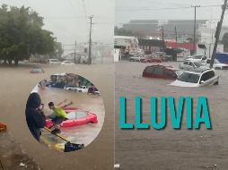 Dos jóvenes aprovecharon los encharcamientos para 