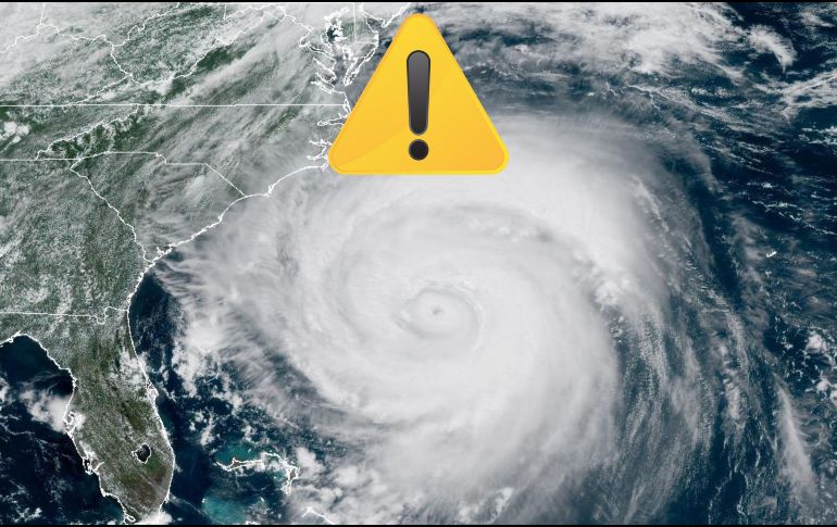 “Erin”, el primer huracán de la temporada del Atlántico. ESPECIAL / NOAA