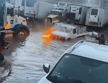 De acuerdo con la Unión de Comerciantes del Mercado de Abastos, la calle Chicalote es la que siempre registra grandes inundaciones. ESPECIAL / Facebook / Cosas del mercado gdl