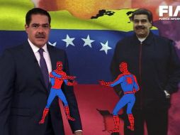 La mayoría no se enfocaba en la situación internacional, sino en las similitudes físicas entre el conductor de TV Azteca y Maduro. ESPECIAL / TV AZTECA