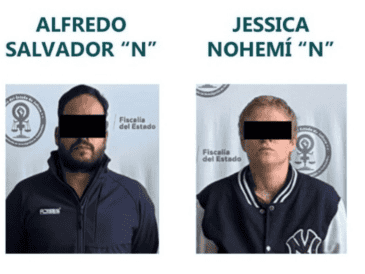 Del mismo modo, se detuvo en Zapopan a Jessica Nohemí "N", madre del niño, por el delito de maltrato infantil. ESPECIAL/FISCALÍA DEL ESTADO