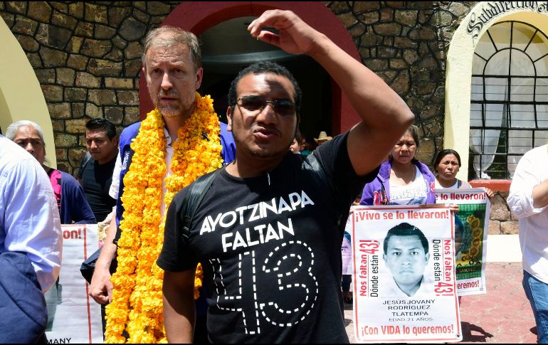 En un comunicado, Vidulfo Rosales  anunció su decisión, que también incluye su separación del Centro de Derechos Humanos de la Montaña Tlachinollan. AFP / ARCHIVO