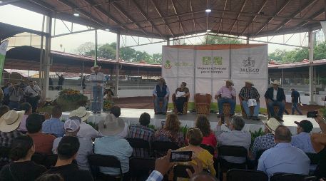 El titular de Sader, Eduardo Ron Ramos, recordó que el presupuesto que el Gobierno del Estado destina al campo es el más alto a nivel nacional, mientras que aumentará año con año. EL INFORMADOR/ O. González