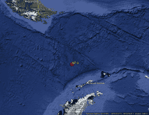 La información preliminar registra que el sismo se produjo en Argentina y Chile. X / @SismoMundial