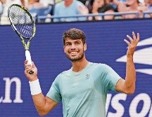 Carlos Alcaraz podría verse de nueva cuenta ante Jannik Sinner en la final. AFP/Y. Iwamura