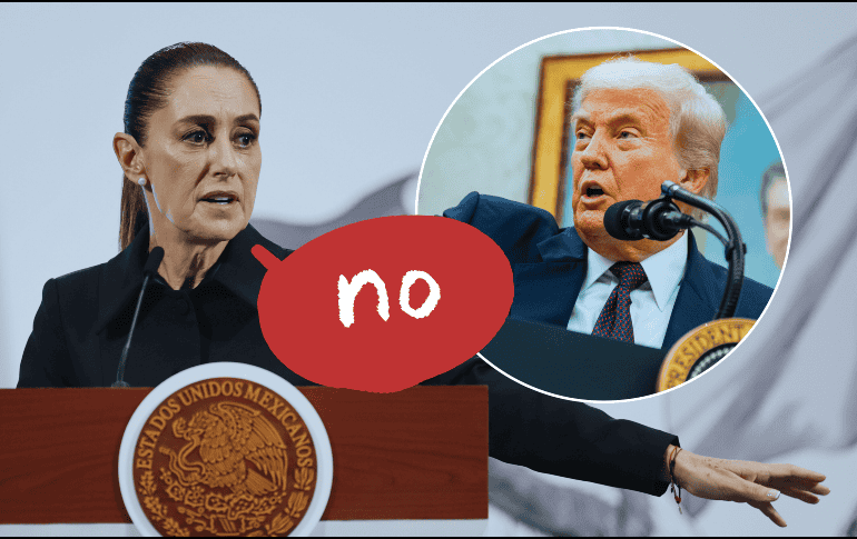 Claudia Sheinbaum señaló que las operaciones relacionadas con la seguridad del país son un asunto que solamente corresponde a las instituciones mexicanas, ya sean federales, estatales o municipales. EFE / AP / ARCHIVO