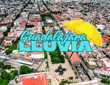 El pronóstico de lluvia en Guadalajara seguirá para la ciudad el resto del fin de semana. EL INFORMADOR / A. Navarro