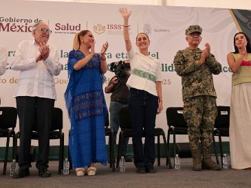 Claudia Sheinbaum durante primera etapa del Hospital Regional de Alta Especialidad del ISSSTE. SUN