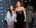 Adriana Paz y Karla Sofía Gascón asisten al estreno de “Emilia Pérez” durante el Festival Internacional de Cine de Toronto 2024. AFP