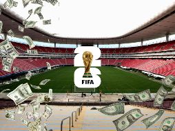 La de 2026 es la primera Copa del Mundo que se celebrará en tres países y con 48 selecciones disputará en México 13 encuentros en tres estadios. ESPECIAL / AFP y CANVA