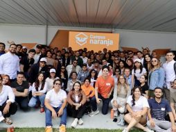 La primera sesión del Campus Naranja se llevó a cabo este sábado 23 de agosto en la Casa Ciudadana, con la asistencia de más de 100 jóvenes provenientes de diversos municipios de Jalisco. CORTESÍA