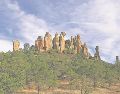 Sierra de Órganos. Este Parque Nacional deslumbra con sus formaciones rocosas que parecen los tubos gigantes de un órgano.CORTESÍA