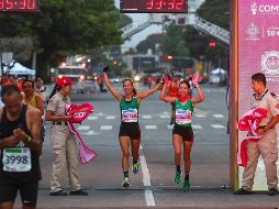 El par de atletas jaliscienses se impusieron por encima de una representante de África. ESPECIAL/Comude Guadalajara