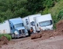 Las autoridades municipales y estatales fueron notificadas de las afectaciones para proceder a la remoción de los materiales. ESPECIAL.