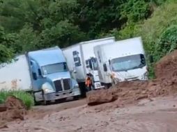 Las autoridades municipales y estatales fueron notificadas de las afectaciones para proceder a la remoción de los materiales. ESPECIAL.