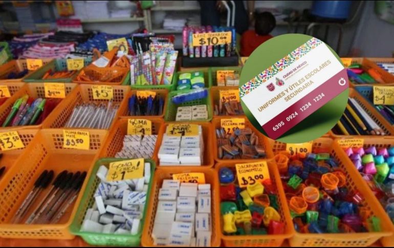 A pocos días de que inicie el nuevo ciclo escolar, las familias de la Ciudad de México ya cuentan con el apoyo de la Tarjeta de Útiles y Uniformes Escolares 2025, la cual forma parte del programa Mi Beca para Empezar. EL INFORMADOR / ARCHIVO / ESPECIAL