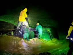 Cinco de ocho pasajeros resultaron lesionados. UEPCBJ