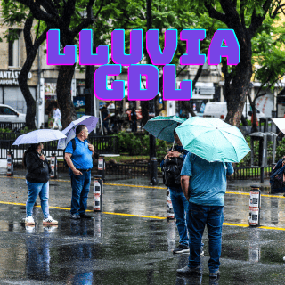 Lunes de lluvias y actividad eléctrica para Guadalajara en esta hora