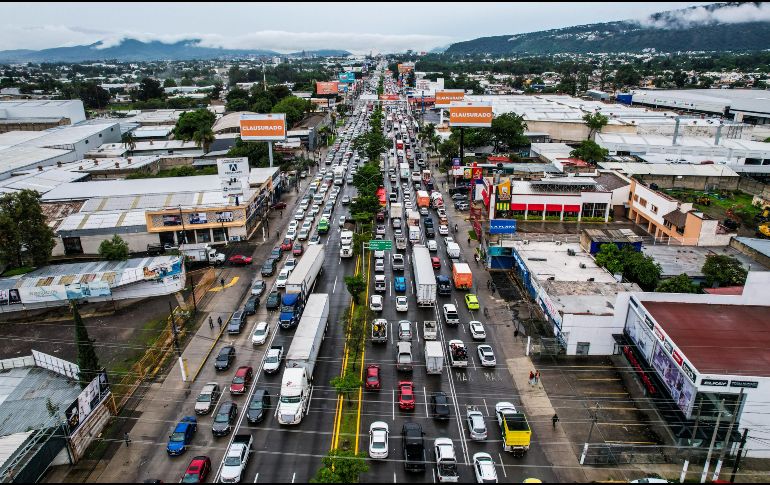 López Mateos es una de las principales vías del Área Metropolitana de Guadalajara. EL INFORMADOR / ARCHIVO