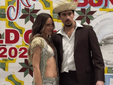 Recuerdan la vez que Belinda no se supo las letras de Bad Bunny. ESPECIAL / IG / @betorazcon