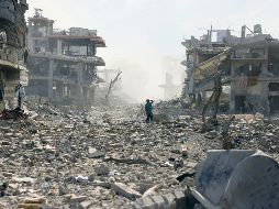 La ONU ha advertido de la hambruna que también aqueja al enclave. AFP