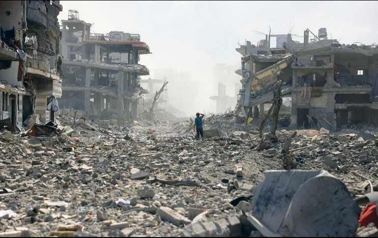 La ONU ha advertido de la hambruna que también aqueja al enclave. AFP