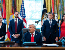 El mandatario estadounidense ha alabado su propia estrategia de seguridad para combatir la supuesta criminalidad en Washington. EFE / ARCHIVO