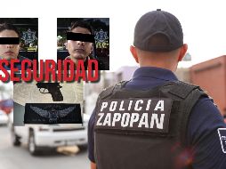 Además de las detenciones, policía de Zapopan aseguró un arma de fuego con cartuchos útiles. EL INFORMADOR / ARCHIVO