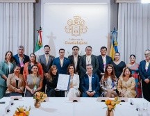 Vero Delgadillo resaltó la importancia de firmar dicho documento, pues dijo, plasma en él un compromiso en beneficio de las ciudades de América Latina. ESPECIAL / GOBIERNO DE GUADALAJARA