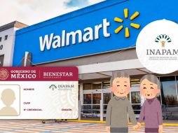 Walmart se suma a los descuentos Inapam, ofreciendo beneficios especiales a todos los adultos mayores que presenten su tarjeta. Canva/ESPECIAL