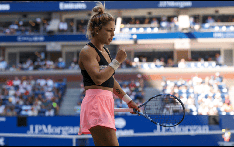 Renata Zarazúa es la única mexicana en jugar un partido en los cuatro estadios principales de Grand Slam. EFE / S. Yenesel