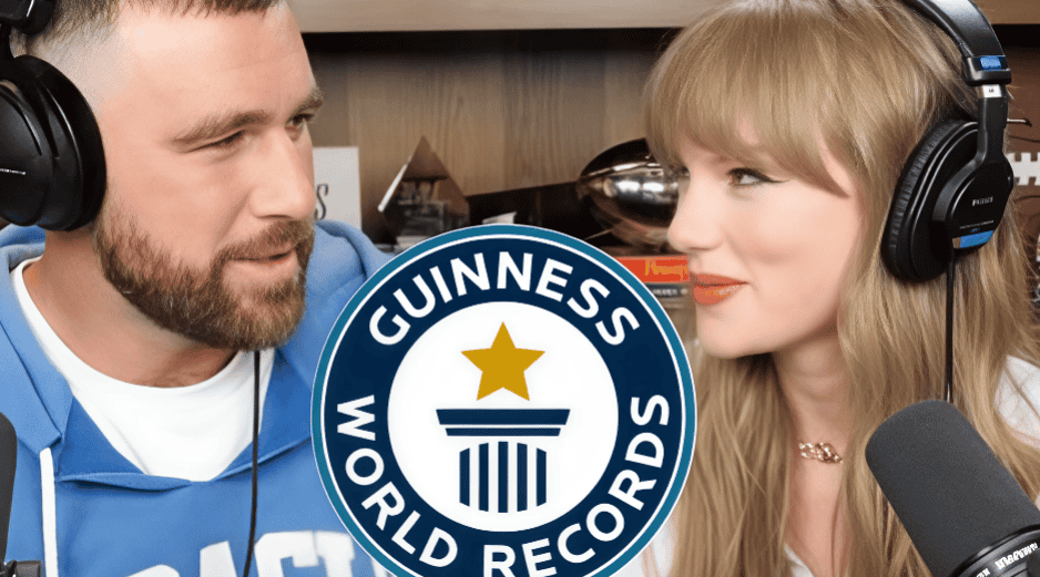 El pasado 13 de agosto, Taylor Swift fue invitada al podcast de Travis Kelce, espacio que aprovechó para hacer el anuncio oficial de su nuevo álbum 