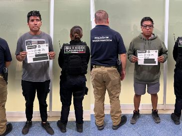 La Secretaría de Seguridad y Protección Ciudadana de San Pedro Tlaquepaque dio a conocer este miércoles el rescate de seis personas quienes eran víctimas de un secuestro virtual, mismo que pudo evitarse, se consumara. CORTESÍA / Policía de Tlaquepaque