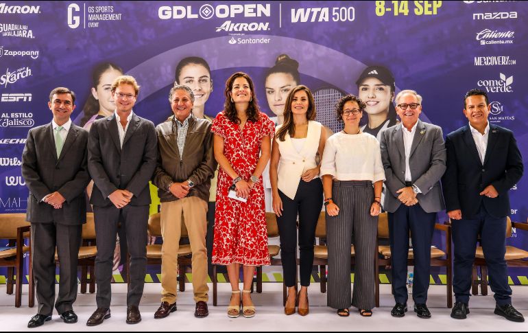La edición del GDL Open 2025 se presentó ante los ojos del mundo en conferencia de prensa. EL INFORMADOR/ A. NAVARRO.