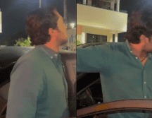 El hombre zigzagueaba y estuvo cerca de impactar la unidad de los oficiales. ESPECIAL