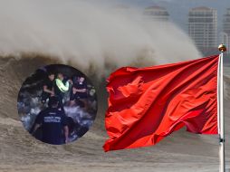 La Dirección Municipal de Protección Civil y Bomberos de Puerto Vallarta pide atender las indicaciones del personal de Guardavidas. EFE / ARCHIVO