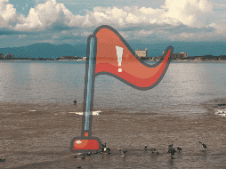 Según notificó en tiempo real Protección Civil y Bomberos Puerto Vallarta, la Playa De Oro es la playa más peligrosa de momento. EL INFORMADOR / ARCHIVO