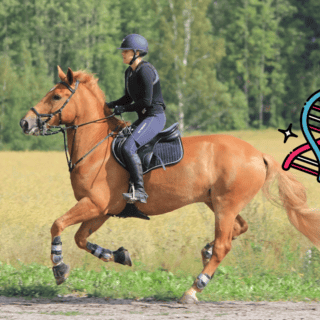 La modificación genética que hizo a los caballos aptos para la monta