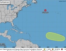 De acuerdo con el organismo, durante la mañana del jueves el centro de Fernand se localizaba aproximadamente a 1.020 km de Canadá. EFE