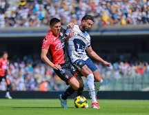 Pumas llega con la estadística a favor en casa, mientras que Atlas busca romper con una década de sequía en liga jugando en el Estadio Olímpico Universitario. IMAGO7.