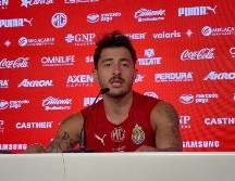 Alan Mozo aseguró que ve al Guadalajara en camino al campeonato. EL INFORMADOR/ F. Ramírez.