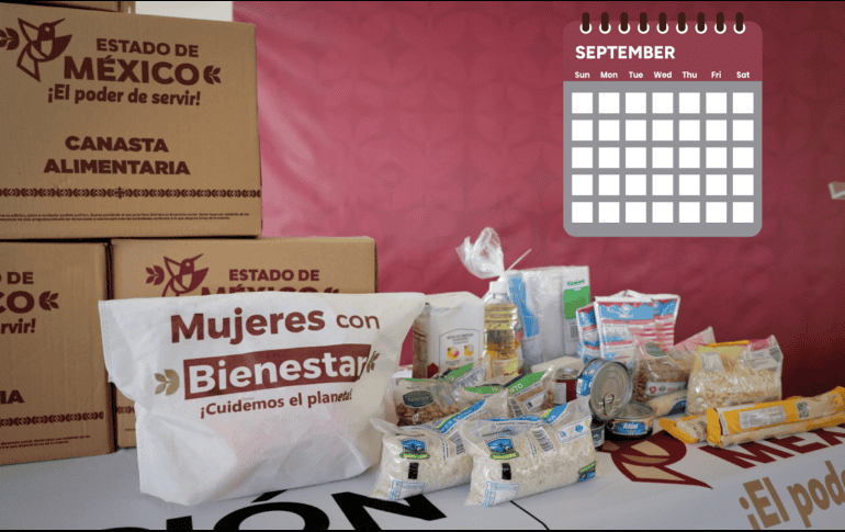 La entrega de despensas será en Valle de Chalco en el CEDIS 154, ESPECIAL/BIENESTAR EDOMEX