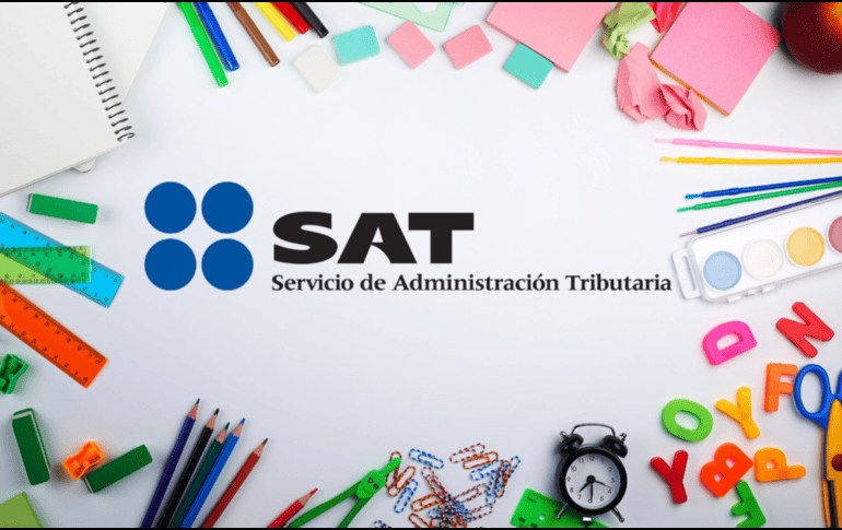 El SAT establece que solo algunos gastos escolares califican para deducción. CANVA