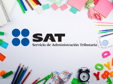 El SAT establece que solo algunos gastos escolares califican para deducción. CANVA