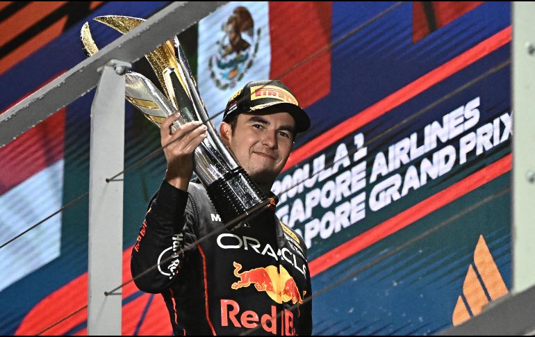 De cara a 2026, Pérez buscará seguir ampliando su palmarés de victorias y podios. AFP / ARCHIVO