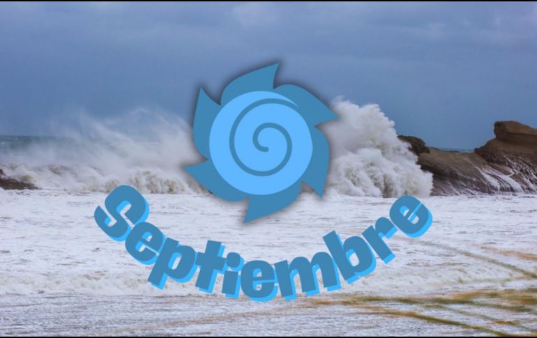 Una zona de baja presión al suroeste de la península de Baja California incrementa a 50% su probabilidad para desarrollo ciclónico en 48 horas y a 80% en 7 días. ESPECIAL / CANVA