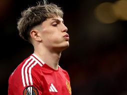 Alejandro Garnacho estará disponible a las órdenes del técnico del Chelsea, Enzo Maresca, después del parón internacional. EFE / ARCHIVO