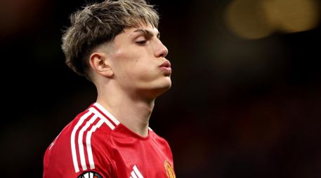 Alejandro Garnacho estará disponible a las órdenes del técnico del Chelsea, Enzo Maresca, después del parón internacional. EFE / ARCHIVO