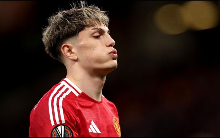 Alejandro Garnacho estará disponible a las órdenes del técnico del Chelsea, Enzo Maresca, después del parón internacional. EFE / ARCHIVO