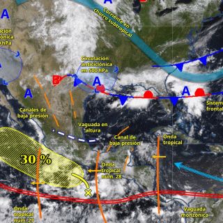 SMN advierte lluvias fuertes y riesgo de inundaciones en varios estados